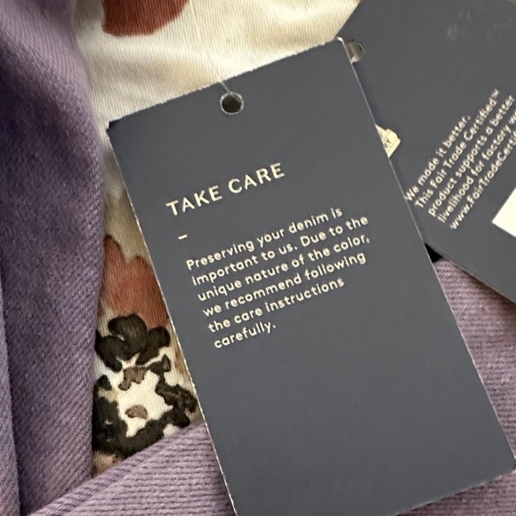 Universal Thread Purple Denim Pants - Picture 3 of 12